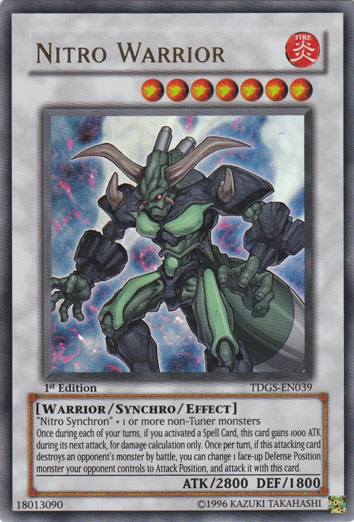 Nitro Warrior [TDGS-EN039] Ultra Rare | GnG Games