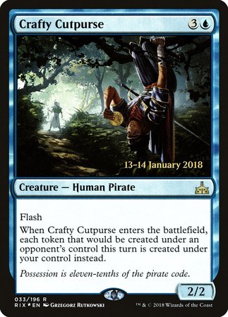 Crafty Cutpurse [Rivals of Ixalan Promos] | GnG Games