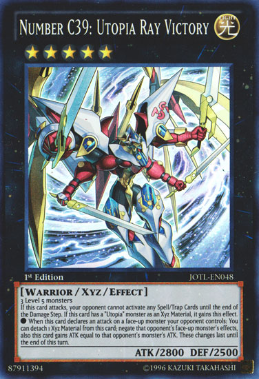 Number C39: Utopia Ray Victory [JOTL-EN048] Super Rare | GnG Games