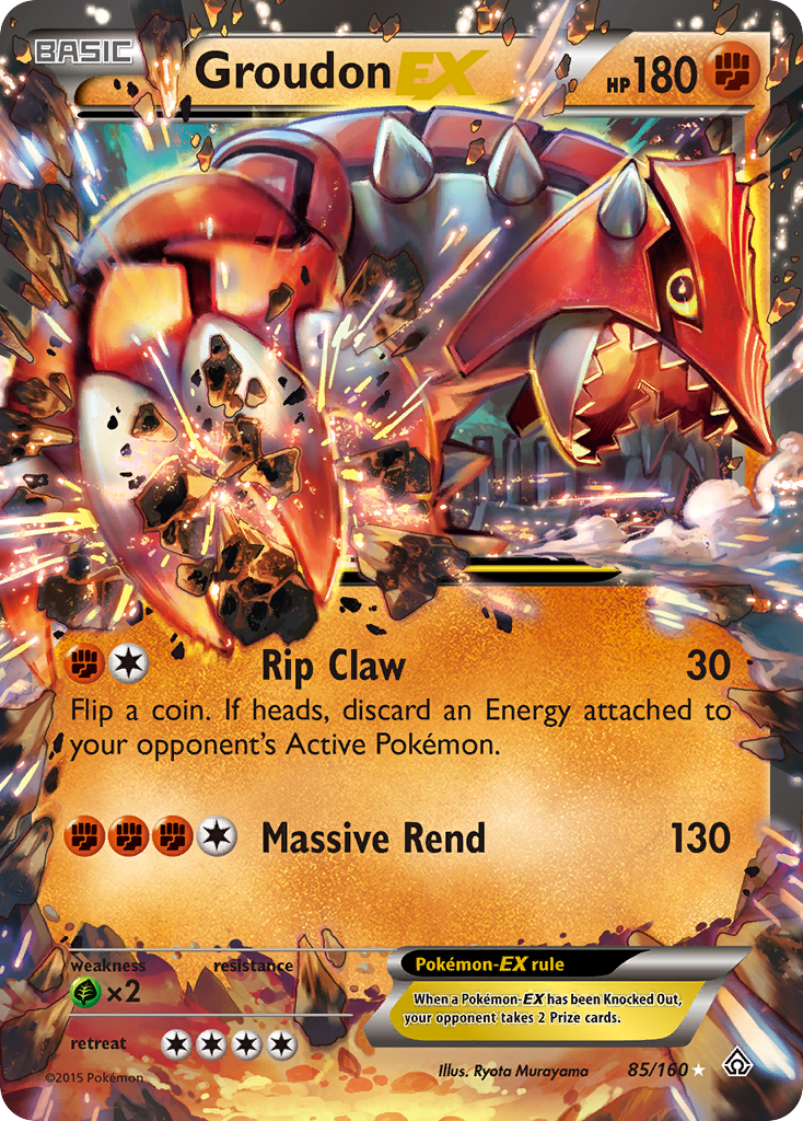 Groudon EX (85/160) [XY: Primal Clash] | GnG Games