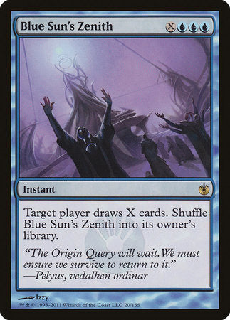 Blue Sun's Zenith [Mirrodin Besieged] | GnG Games