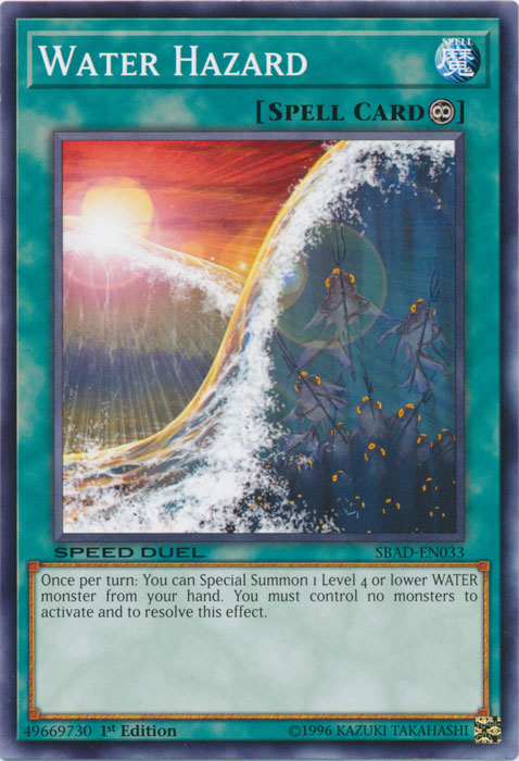 Water Hazard [SBAD-EN033] Common | GnG Games