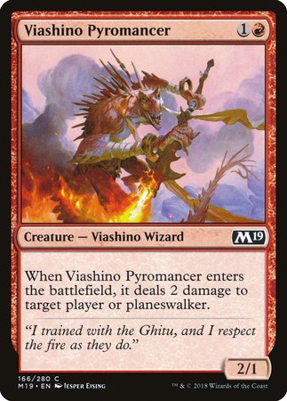 Viashino Pyromancer [Core Set 2019] | GnG Games