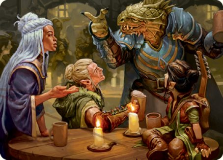 You Meet in a Tavern Art Card [Dungeons & Dragons: Adventures in the Forgotten Realms Art Series] | GnG Games