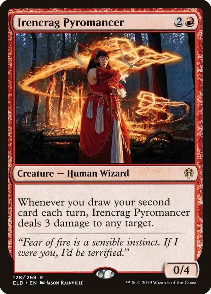 Irencrag Pyromancer [Throne of Eldraine] | GnG Games