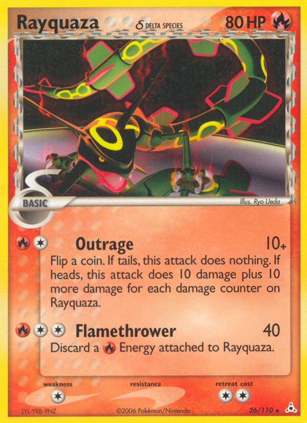 Rayquaza (26/110) (Delta Species) [EX: Holon Phantoms] | GnG Games