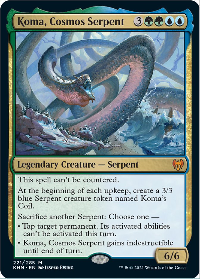 Koma, Cosmos Serpent [Kaldheim] | GnG Games