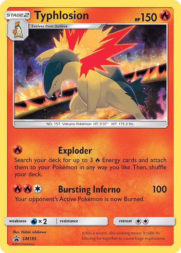 Typhlosion (SM185) [Sun & Moon: Black Star Promos] | GnG Games