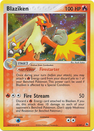 Blaziken (3/109) (Cosmos Holo) [EX: Battle Stadium] | GnG Games