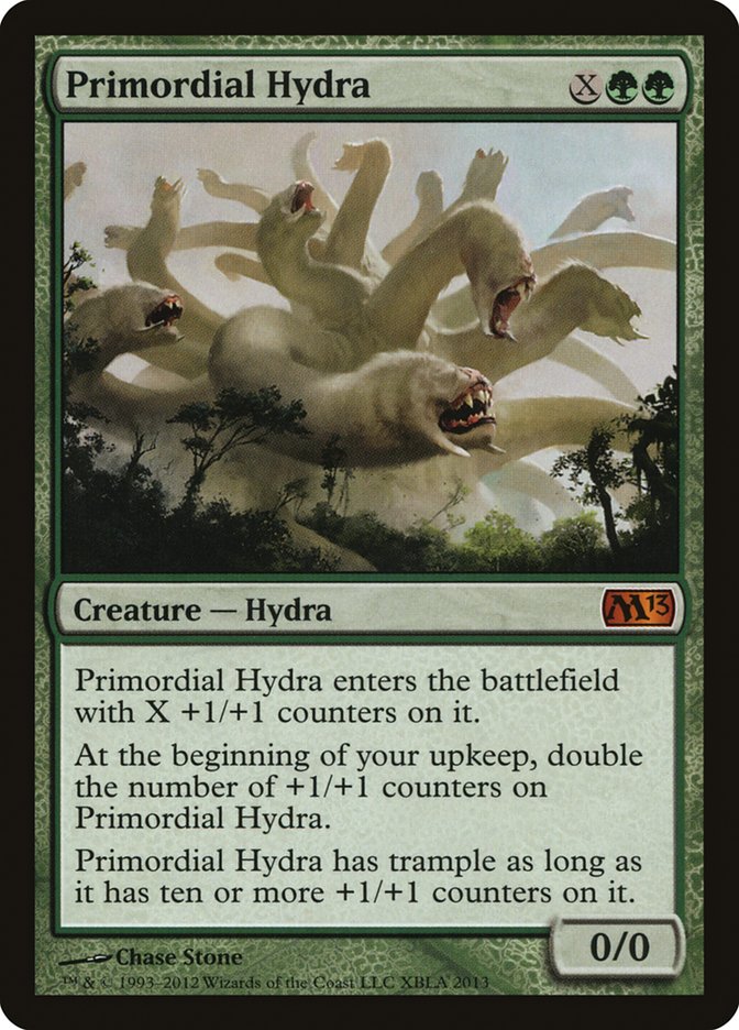 Primordial Hydra (Duels of the Planeswalkers Promos) [Duels of the Planeswalkers Promos 2012] | GnG Games