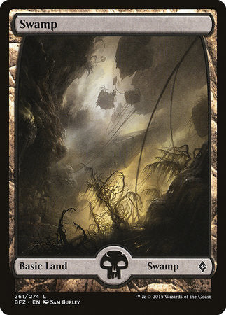 Swamp (261) - Full Art [Battle for Zendikar] | GnG Games