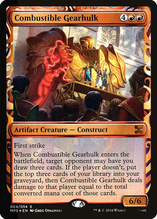 Combustible Gearhulk [Kaladesh Inventions] | GnG Games