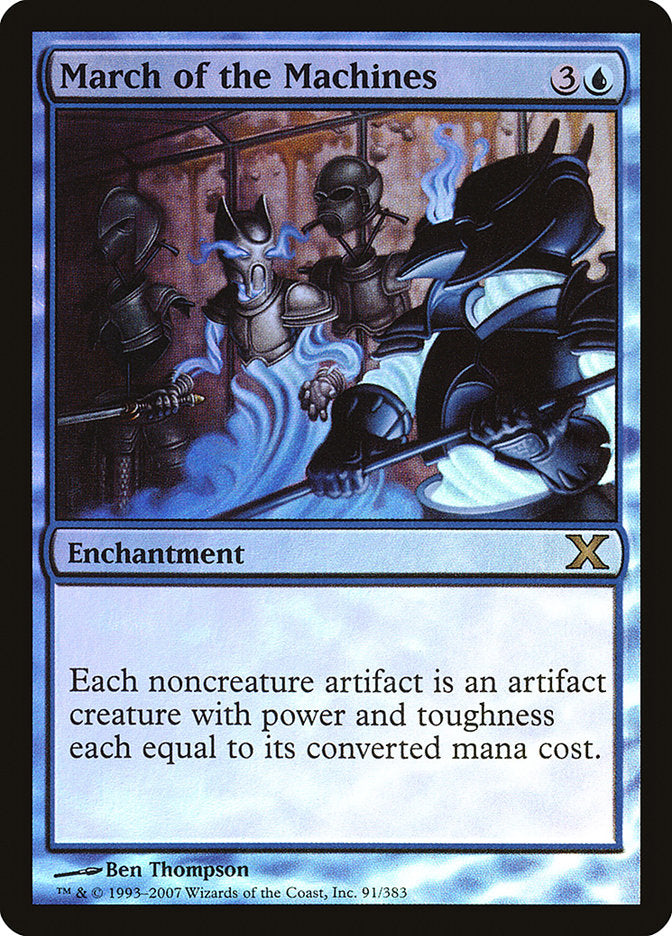 March of the Machines (Premium Foil) [Tenth Edition] | GnG Games