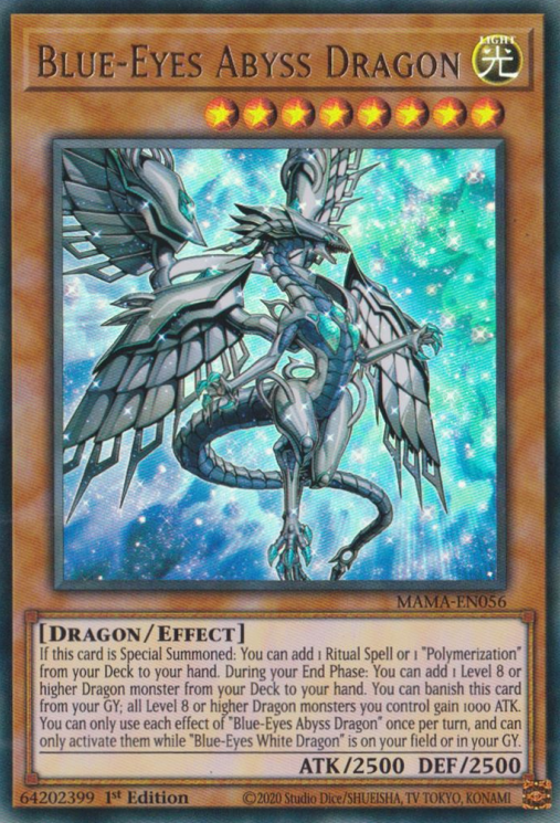 Blue-Eyes Abyss Dragon [MAMA-EN056] Ultra Rare | GnG Games