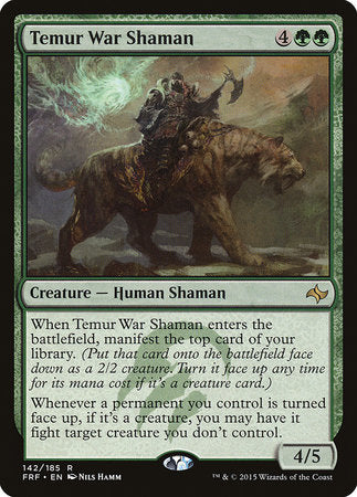 Temur War Shaman [Fate Reforged] | GnG Games