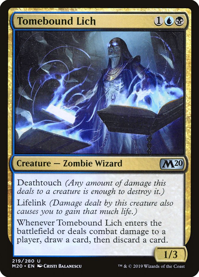 Tomebound Lich [Core Set 2020] | GnG Games