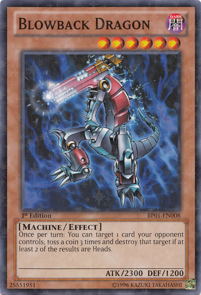 Blowback Dragon [BP01-EN008] Starfoil Rare | GnG Games