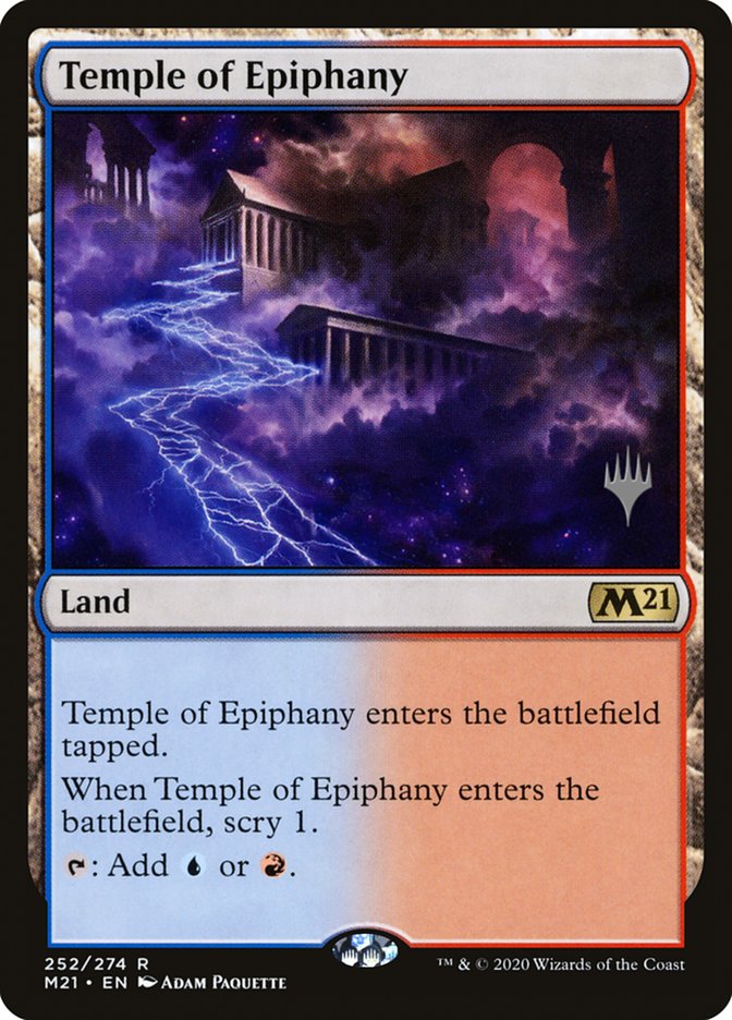 Temple of Epiphany (Promo Pack) [Core Set 2021 Promos] | GnG Games