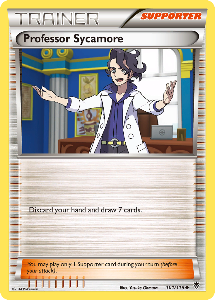 Professor Sycamore (101/119) [XY: Phantom Forces] | GnG Games