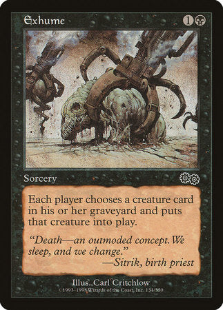 Exhume [Urza's Saga] | GnG Games