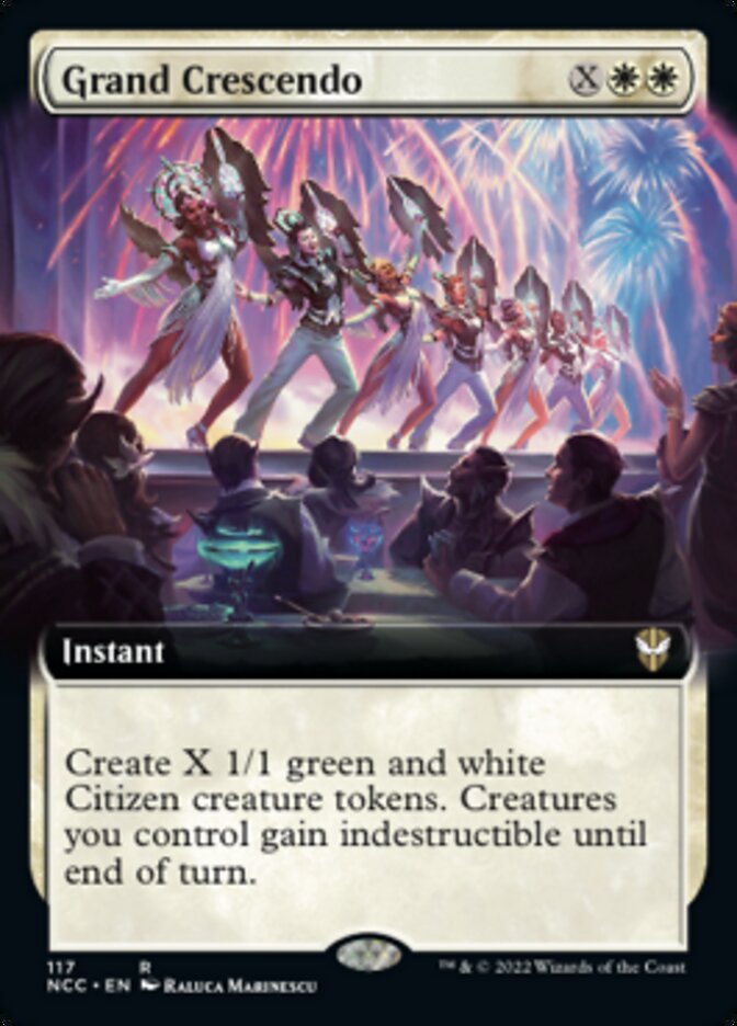 Grand Crescendo (Extended Art) [Streets of New Capenna Commander] | GnG Games