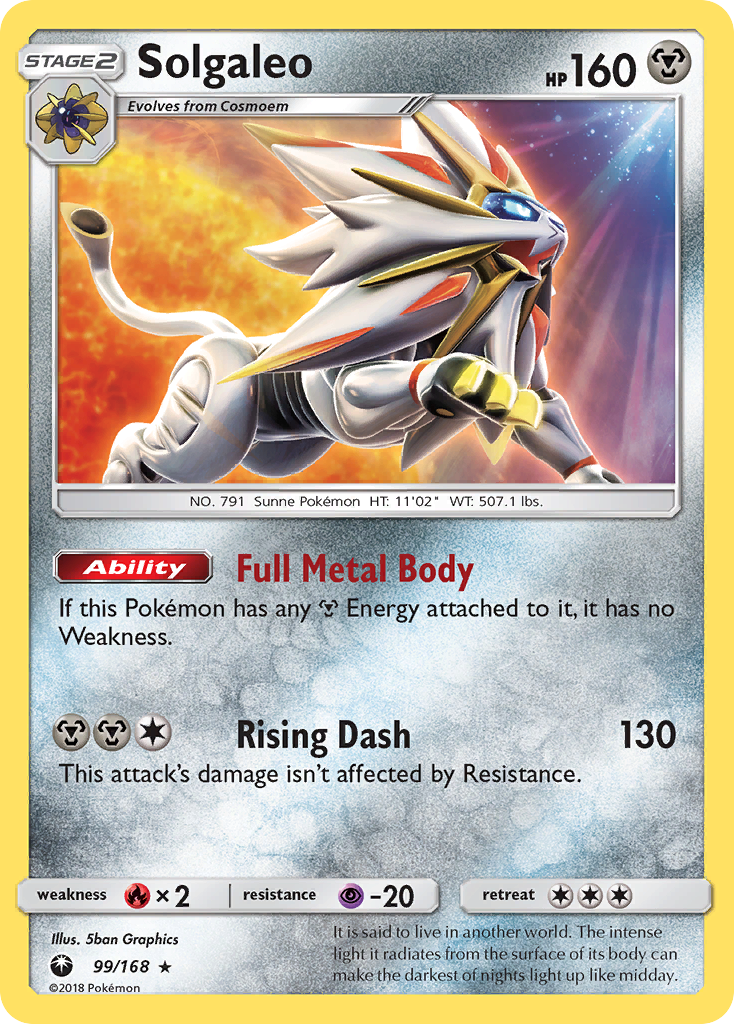 Solgaleo (99/168) [Sun & Moon: Celestial Storm] | GnG Games