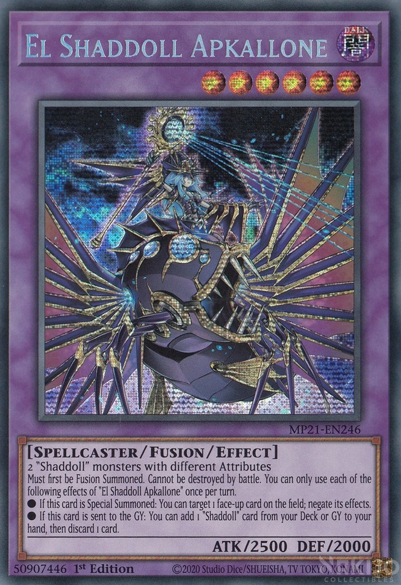 El Shaddoll Apkallone [MP21-EN246] Prismatic Secret Rare | GnG Games