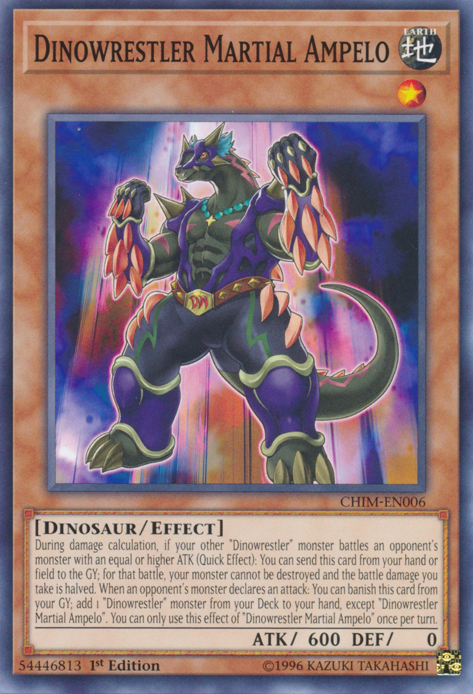 Dinowrestler Martial Ampelo [CHIM-EN006] Common | GnG Games
