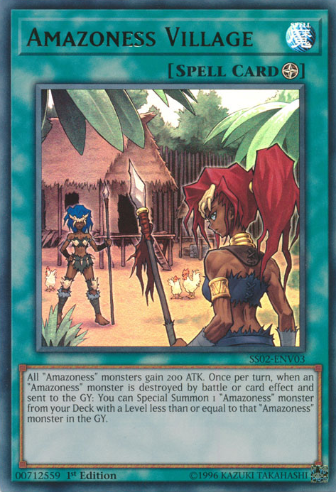 Amazoness Village [SS02-ENV03] Ultra Rare | GnG Games