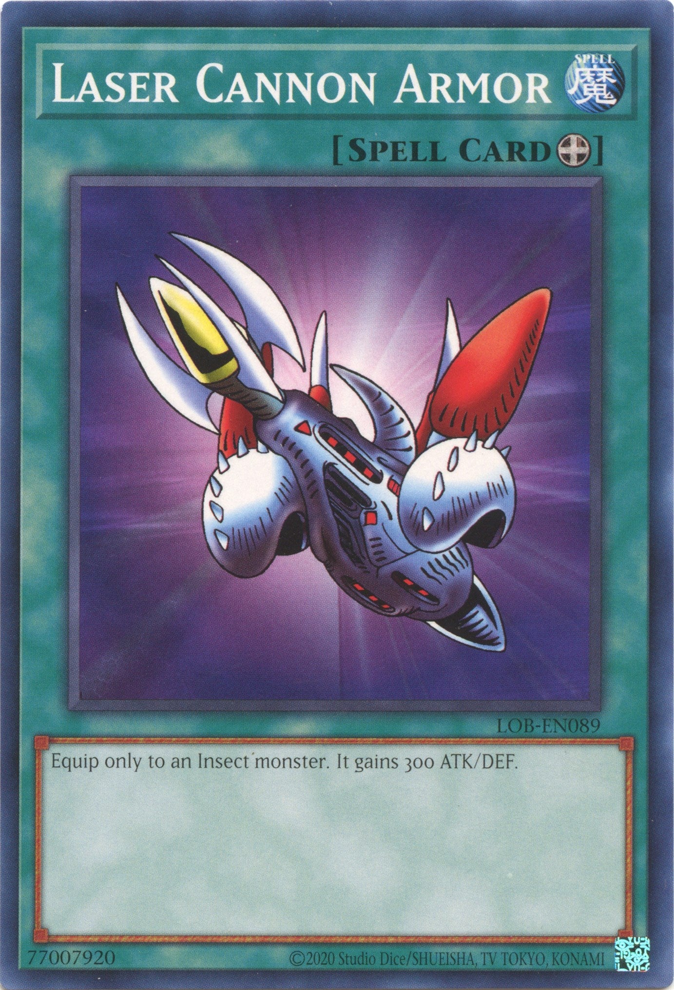 Laser Cannon Armor (25th Anniversary) [LOB-EN089] Common | GnG Games
