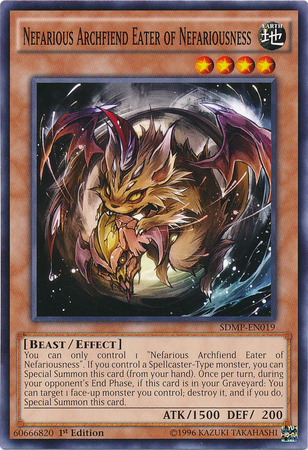 Nefarious Archfiend Eater of Nefariousness [SDMP-EN019] Common | GnG Games