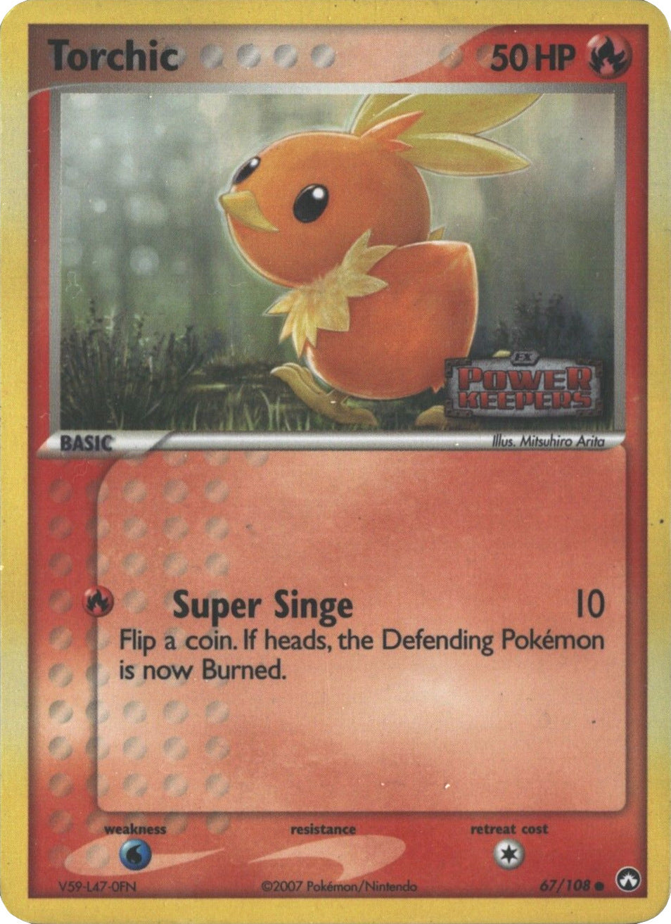 Torchic (67/108) (Stamped) [EX: Power Keepers] | GnG Games