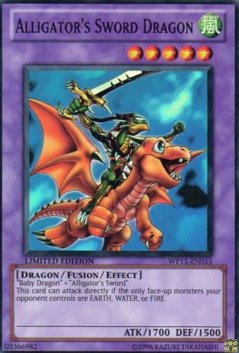 Alligator's Sword Dragon [WP11-EN015] Super Rare | GnG Games