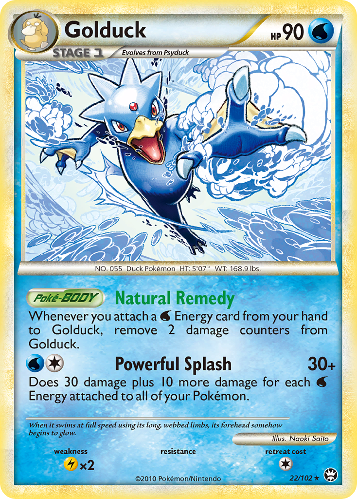 Golduck (22/102) [HeartGold & SoulSilver: Triumphant] | GnG Games