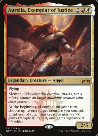 Aurelia, Exemplar of Justice [Guilds of Ravnica] | GnG Games