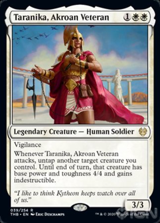 Taranika, Akroan Veteran [Theros Beyond Death] | GnG Games