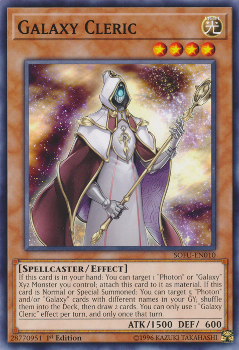 Galaxy Cleric [SOFU-EN010] Common | GnG Games