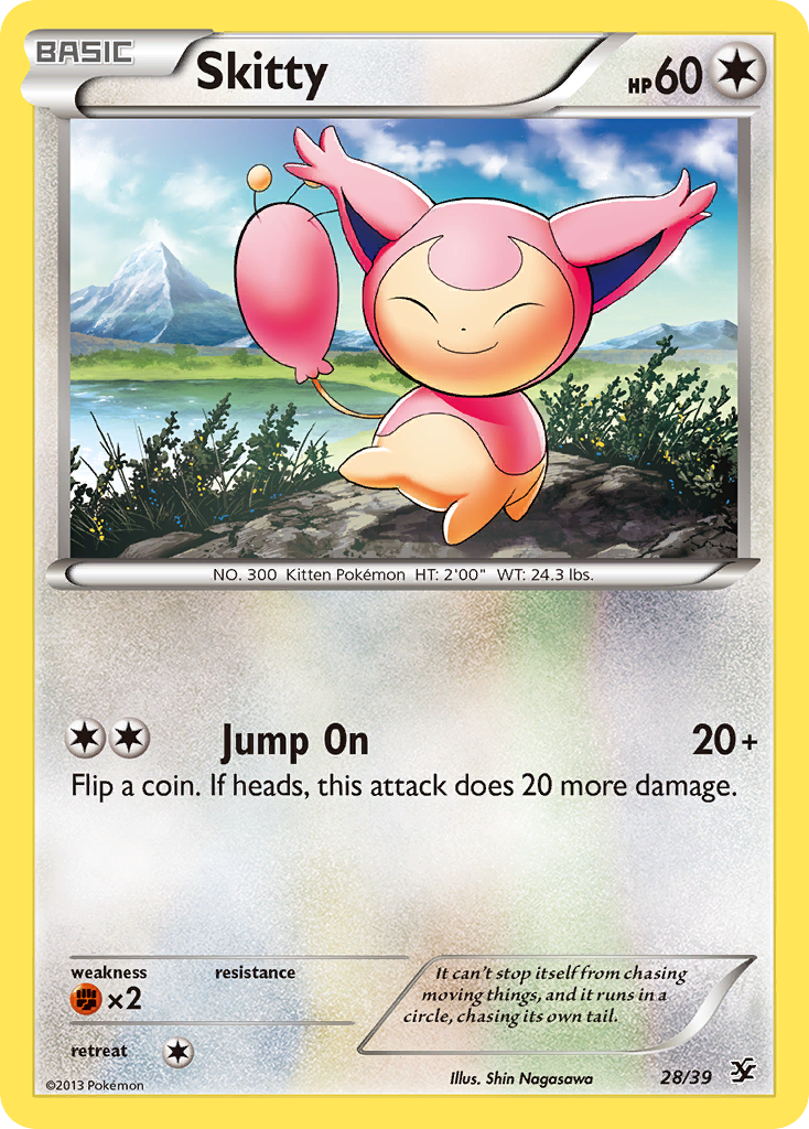 Skitty (28/39) [XY: Kalos Starter Set] | GnG Games