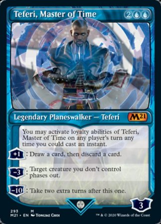 Teferi, Master of Time (Showcase) (293) [Core Set 2021] | GnG Games