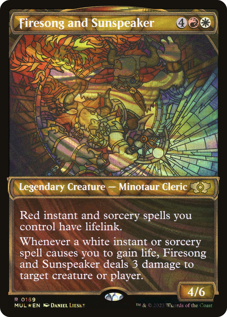 Firesong and Sunspeaker (Halo Foil) [Multiverse Legends] | GnG Games