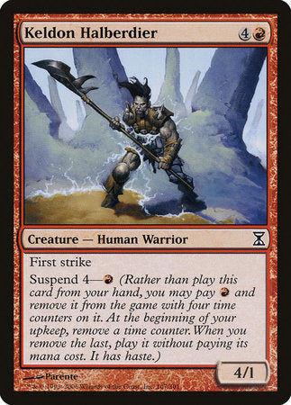 Keldon Halberdier [Time Spiral] | GnG Games