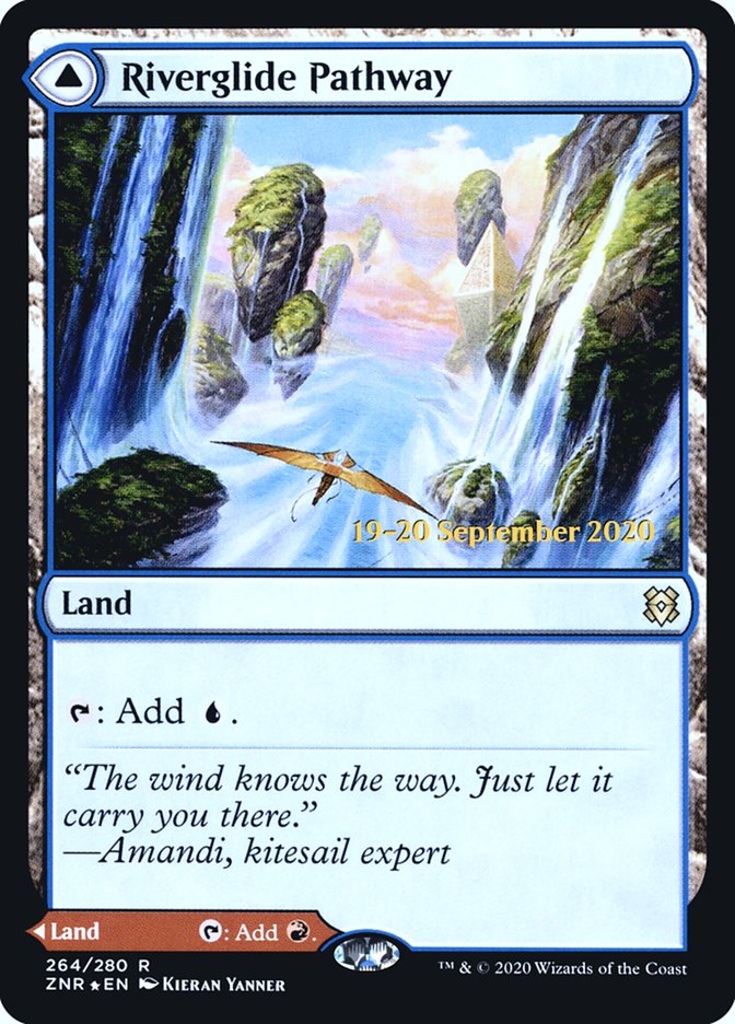 Riverglide Pathway // Lavaglide Pathway  [Zendikar Rising Prerelease Promos] | GnG Games