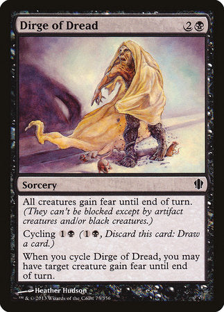 Dirge of Dread [Commander 2013] | GnG Games