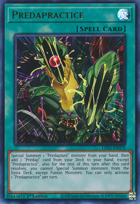 Predapractice [LDS3-EN079] Ultra Rare | GnG Games