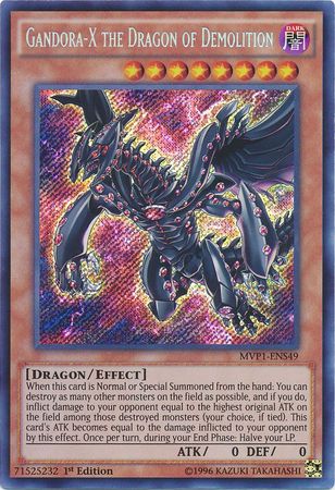 Gandora-X the Dragon of Demolition [MVP1-ENS49] Secret Rare | GnG Games