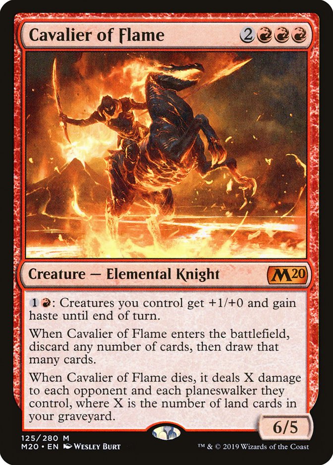 Cavalier of Flame [Core Set 2020] | GnG Games