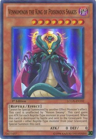 Vennominon the King of Poisonous Snakes [LCGX-EN192] Super Rare | GnG Games