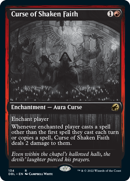 Curse of Shaken Faith [Innistrad: Double Feature] | GnG Games