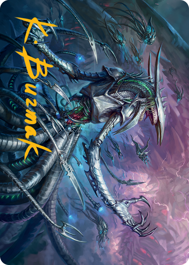 Jin-Gitaxias Art Card (Gold-Stamped Signature) [March of the Machine Art Series] | GnG Games