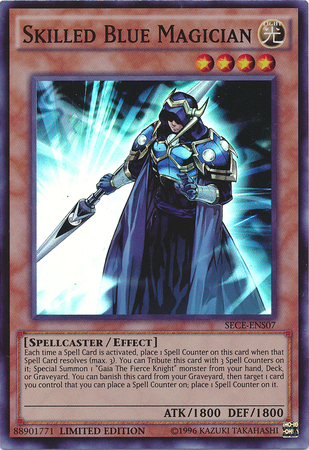 Skilled Blue Magician (SE) [SECE-ENS07] Super Rare | GnG Games